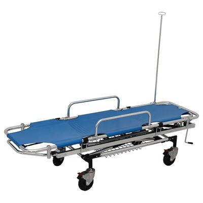 kwaliteit  Aluminum Medical Patient Stretcher Trolley Customized Logo fabriek