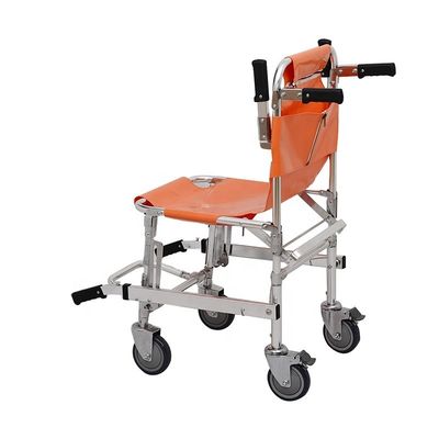 kwaliteit  CE Emergency Evacuation Equipment Folding Stair Stretcher Orange fabriek