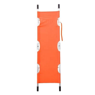 Aanpasbare functionaliteit Viervoudig aluminium legem stretcher voor ziekenhuis
