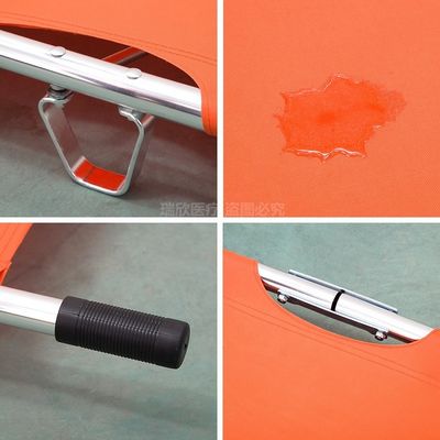 Aanpasbare functionaliteit Viervoudig aluminium legem stretcher voor ziekenhuis