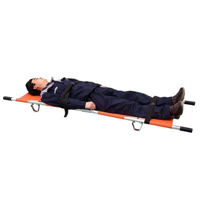 Aanpasbare functionaliteit Viervoudig aluminium legem stretcher voor ziekenhuis