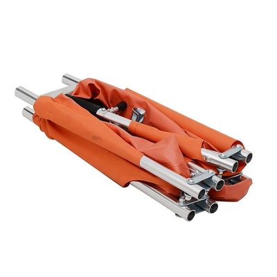 Aanpasbare functionaliteit Viervoudig aluminium legem stretcher voor ziekenhuis