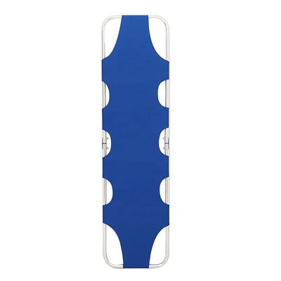 Blauwe vouwbare stoffenleger van klasse I Aluminium vouwbare leger