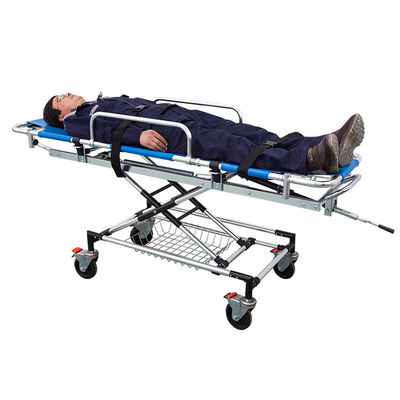 Medische zorg Evacuatie Stretcher Blauw Met Robuuste Constructie