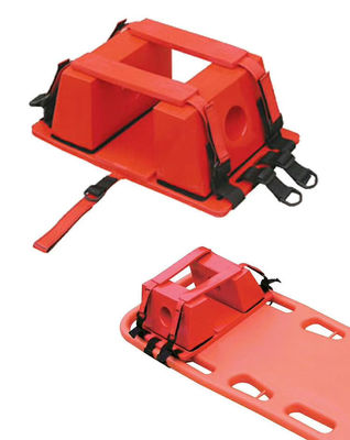 Noodredding Rood NBR hoofd immobilisator voor Stretcher Duurzaam Apparaat