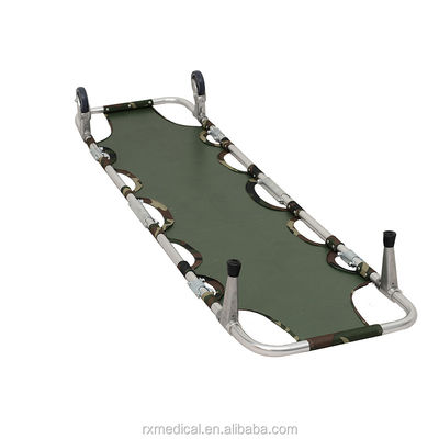 Oranje Aluminium Legering Klappbare Stretcher Klappbare Ambulance Drager 1 Jaar Houdbaarheid