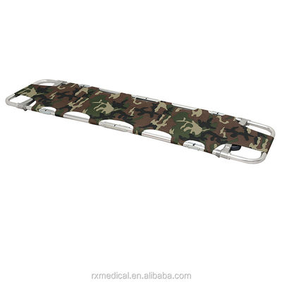 Bed met camouflage vouwbare rekken CE noodvouwbare reddingsrekken