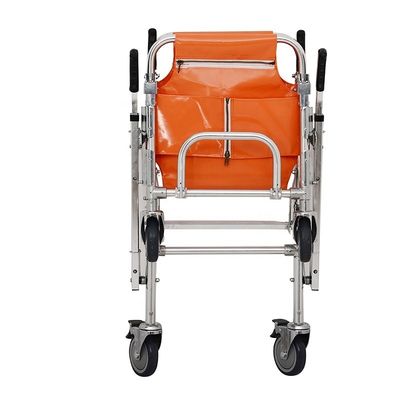 Robuuste oranje stoelen voor veilig en gemakkelijk vervoer