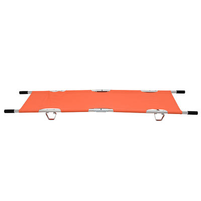 Oxford Stof Opvouwbare Stretcher Ambulance Oranje Voor Noodredding