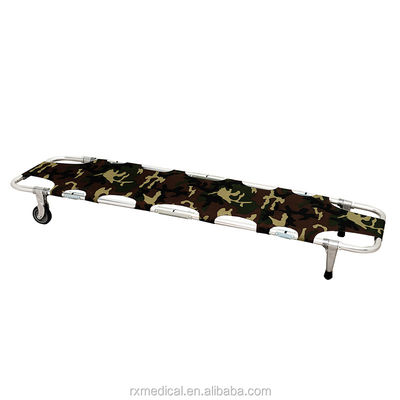 Draagbare opvouwbare militaire brancard camouflage opvouwbare medische brancard