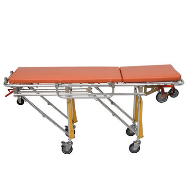 Custom Logo Aluminium vouwbare stretcher Oranje Hydraulische stretcher