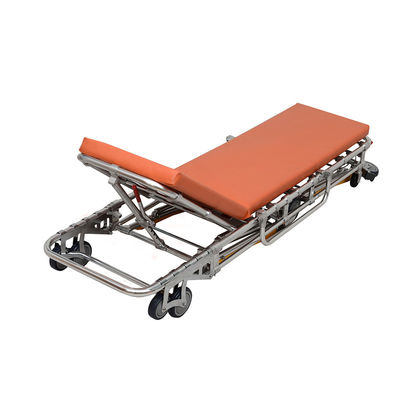 Custom Logo Aluminium vouwbare stretcher Oranje Hydraulische stretcher