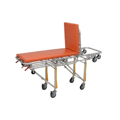 Custom Logo Aluminium vouwbare stretcher Oranje Hydraulische stretcher