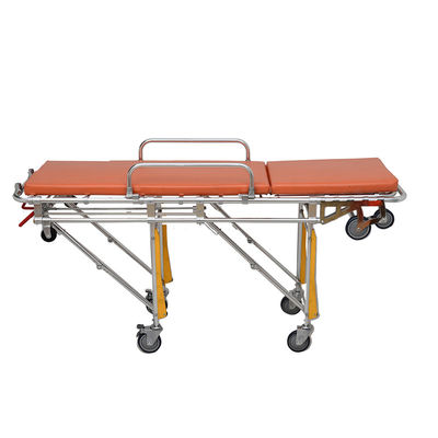 Custom Logo Aluminium vouwbare stretcher Oranje Hydraulische stretcher