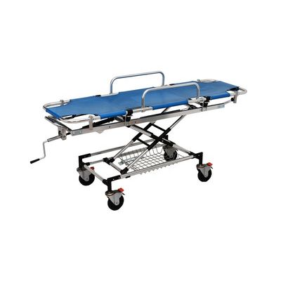 Aluminium legering spoedeisend ziekenhuisbed blauw spoedeisend rekbed
