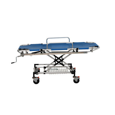 Aluminium legering spoedeisend ziekenhuisbed blauw spoedeisend rekbed
