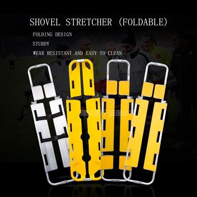 Aluminium legering scoop stretcher voor het verzenden van breuk gewonden onder medische behandeling