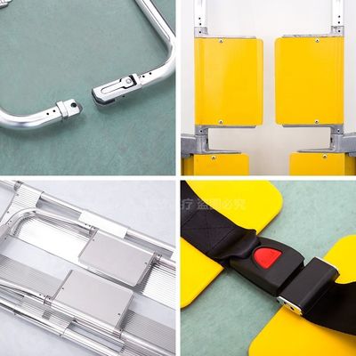 Aluminium legering scoop stretcher voor het verzenden van breuk gewonden onder medische behandeling
