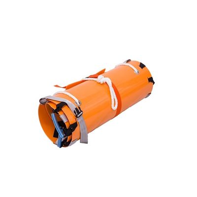 Oranje samengestelde plastic opvouwbare reddingsdek voor eerstehulpapparatuur 250*84*0,5 cm