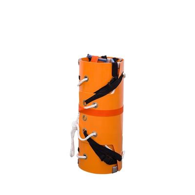 Oranje samengestelde plastic opvouwbare reddingsdek voor eerstehulpapparatuur 250*84*0,5 cm