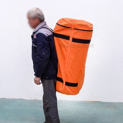 Oranje samengestelde plastic opvouwbare reddingsdek voor eerstehulpapparatuur 250*84*0,5 cm