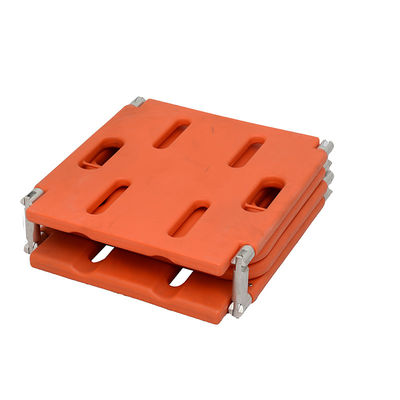 4 Opvouwbare ruggengraatplank rekken gemaakt van PE-materiaal met CE-certificering